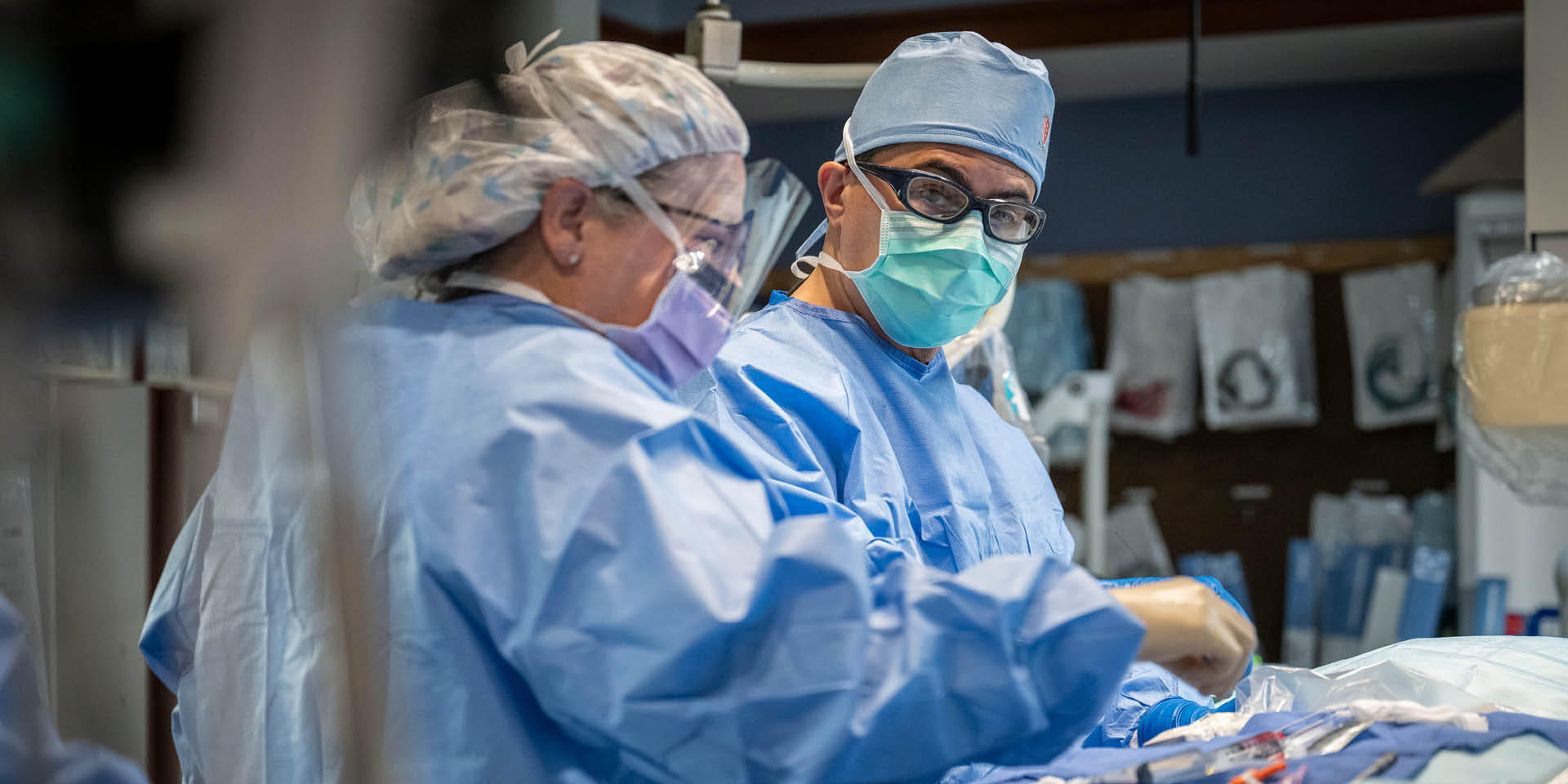 Providers in an Operating Room | Doylestown Health