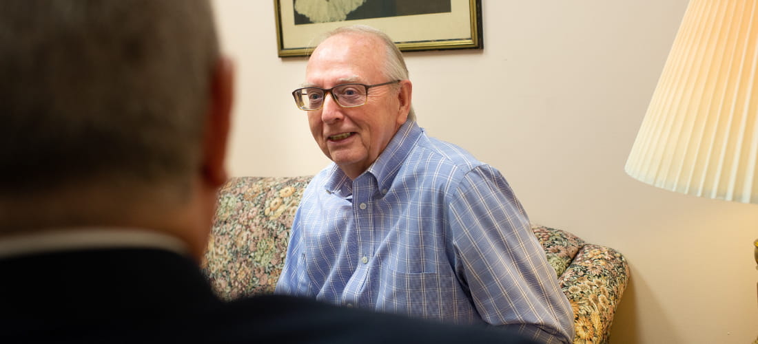 Gastroenterology doctor with a patient  | Doylestown Health