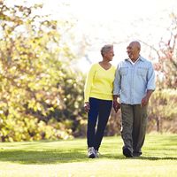 Couple in the park | Doylestown Health