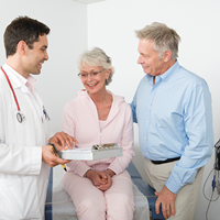 Pre-operative discussion with patient and provider | Doylestown Health